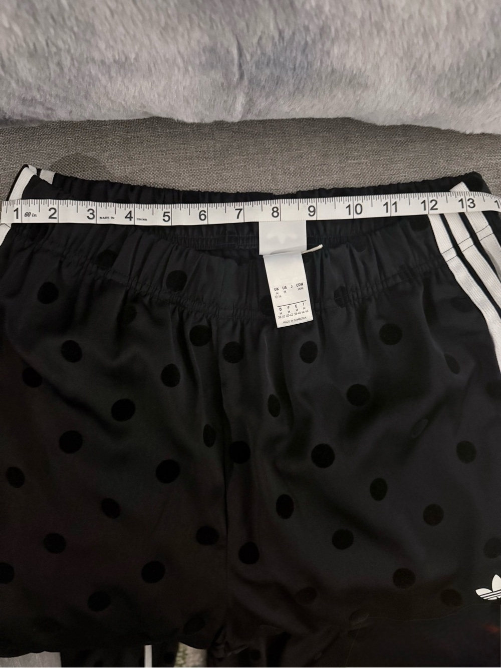 NWT adidas Polka Dot Firebird Wide leg Track Pants - Picture 14 of 16